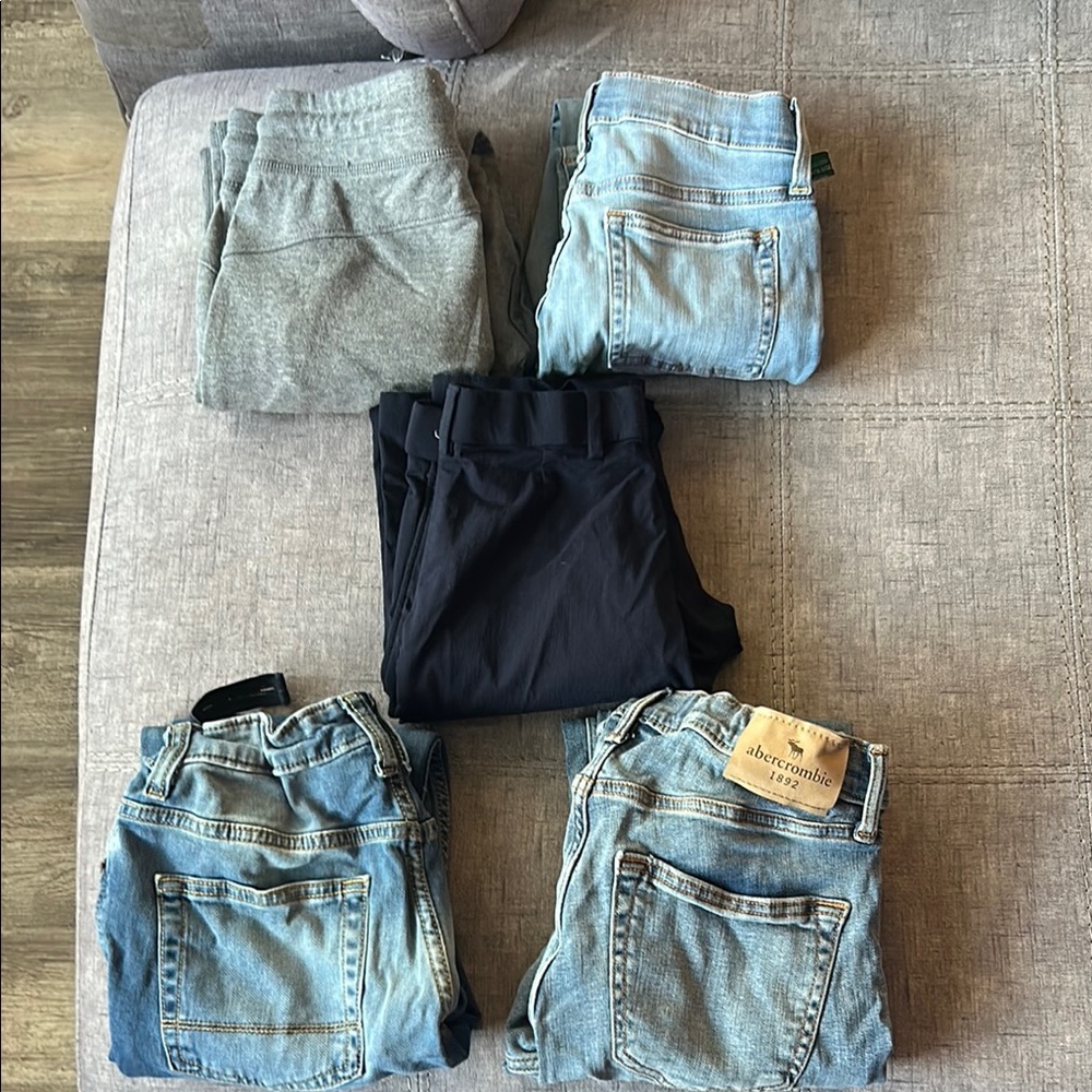 Abercrombie & Fitch/Gap/polo and cat & jack boys jeans as bundle